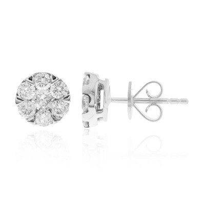 I1 (H) Diamant-Goldohrringe (CIRARI)-1103EG | Juwelo Schmuck