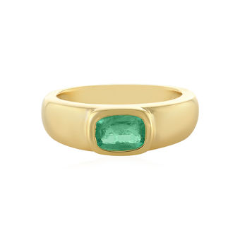 Smaragd Ring in Gold & Silber in verschiedenen Designs