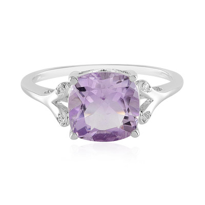 Lavendel-Amethyst-Silberring