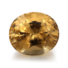 Grossular-Edelstein 4,44 ct in Sammler-Box