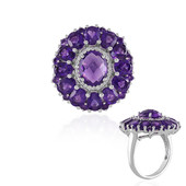 Sambia-Amethyst-Silberring