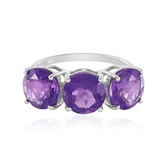 Sibirischer Amethyst-Silberring