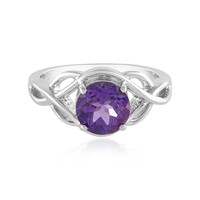 Sibirischer Amethyst-Silberring