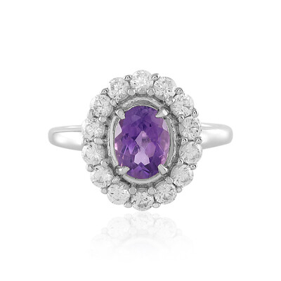 Uruguay-Amethyst-Silberring