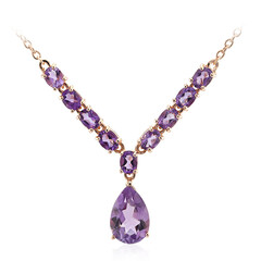 Amethyst-Silbercollier