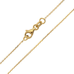 Gelbgold-Ankerkette - 45 cm - 1,07 g