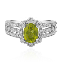 Arizona-Peridot-Silberring