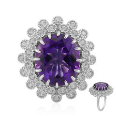 Marokkanischer Amethyst-Silberring