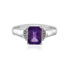 Sibirischer Amethyst-Silberring