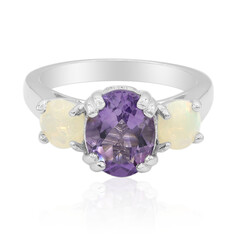 Amethyst-Silberring