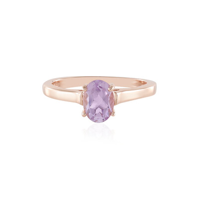 Lavendel-Amethyst-Silberring