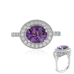 Amethyst-Silberring (Dallas Prince Designs)