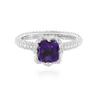 Sibirischer Amethyst-Silberring (de Melo)