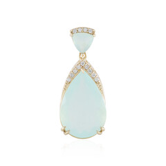 Paraiba-Opal-Goldanhänger (AMAYANI)