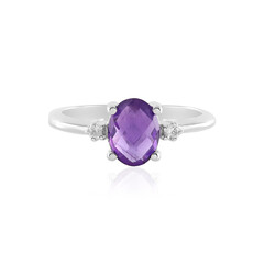 Sambia-Amethyst-Silberring