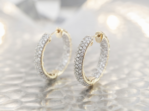 Diamant Ohrringe günstig im Onlineshop | Juwelo